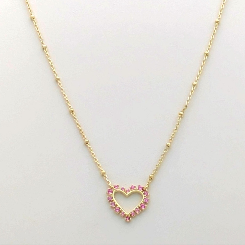 🆕 Kendra Scott Ari Heart Pendent Necklace New